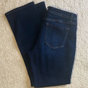Women's Skinny Jeans in Dark Indigo Stretch Denim